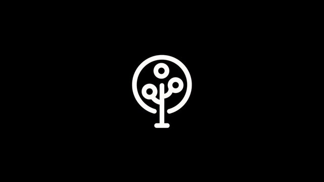 white icon animation