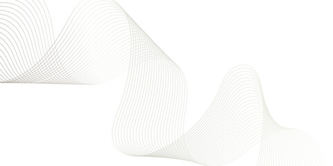 Abstract wavy lines Isolated background design. Wave modern stream transparent background.
