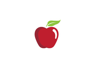 Apple logo design Vector illustration 