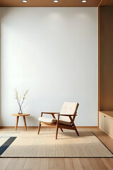 interior of a Japanese room 