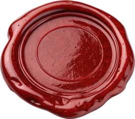 Elegant Red Wax Seal