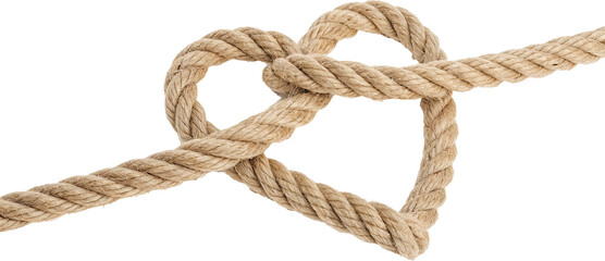 Heart-Shaped Knot Art
