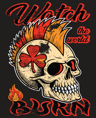 Watch the world burn, Rock music