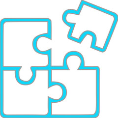 Obraz premium Set of contact icons.