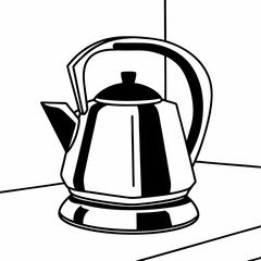 kettle vector illustration