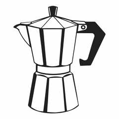 coffee maker isolated