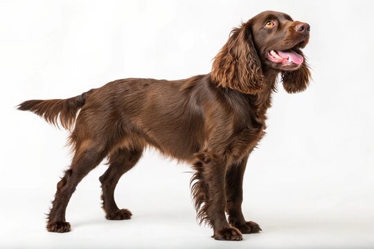  boykin spaniel dog isolated on white background
