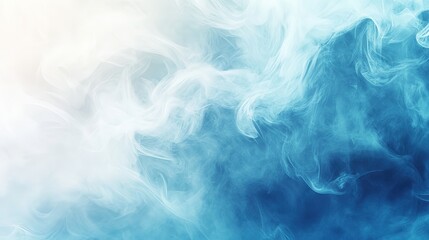 Obraz premium blue modern minimal smooth energy flow light abstract background