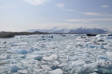 Obraz premium Jokusarlon glacier lagoon, Iceland