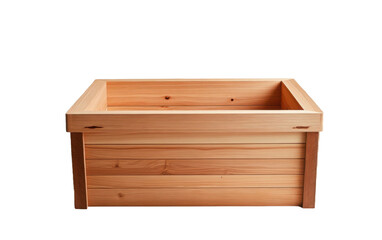 Japanese-style soaking tub on transparent or white background,png