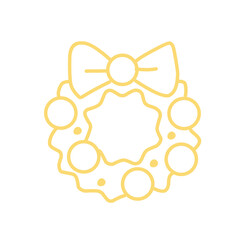 christmas vector icon set