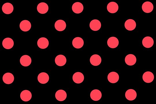 red polka dots, red dots background, red pattern, pink bokeh lights, Black and red background with polka dots, wrapping paper, party decoration, background, fabric, textile, texture, wallpaper 