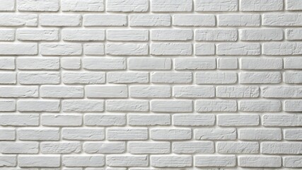 White Brick Wall Texture – Clean and Modern Background for Design and Photography Projects