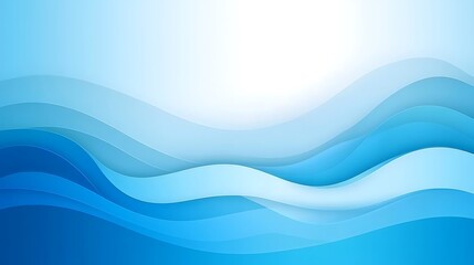 Blue wave abstract background (1)