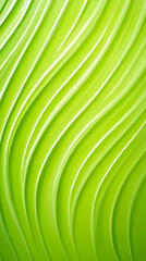 Swirling lines in vibrant green create a dynamic and lively visual flow reminiscent of nature