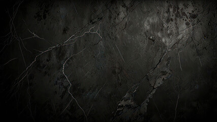 A Dark Gray Grunge Background With Detailed Rock Texture Offering Rugged And Natural Aesthetic For Wide Banners Or Designs