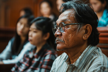 Concept of legal justice created with Generative Ai