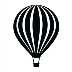 Obraz premium hot air balloon vector illustration