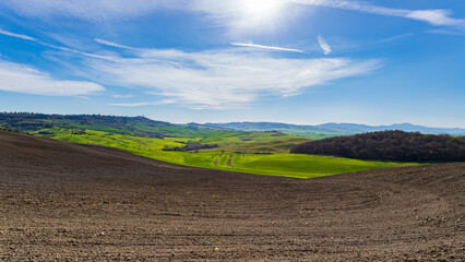 campo aratop in Toscana