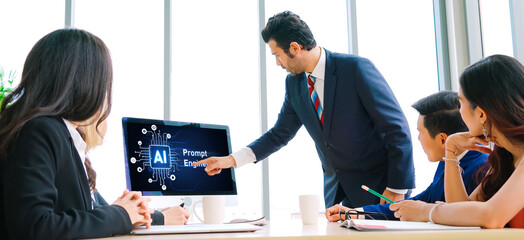 Generative AI virtual assistant tools for prompt engineer and user for ease of engage artificial...