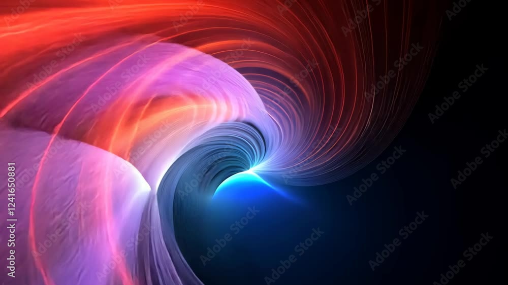 Poster waves of energy pulse from a vibrant quantum core, creating a mesmerizing display of light and color