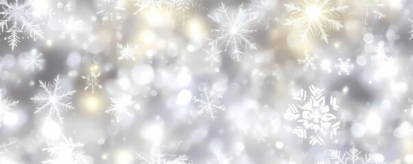 Ash Gray Background Wallpaper with Radiant Snow White Light, Banner Header