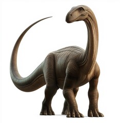 Obraz premium diplodocus on white background 