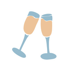 New Year vector party