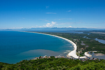 View of Marambaia Shoal (Restinga da Marambaia) at Guaratiba neighborhood - Rio de Janeiro, Brazil