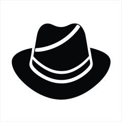 black hat vector illustration