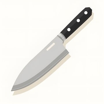 knife isolated on white background
