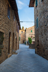 Fototapeta premium centro storico di Monticchiello, Toscana
