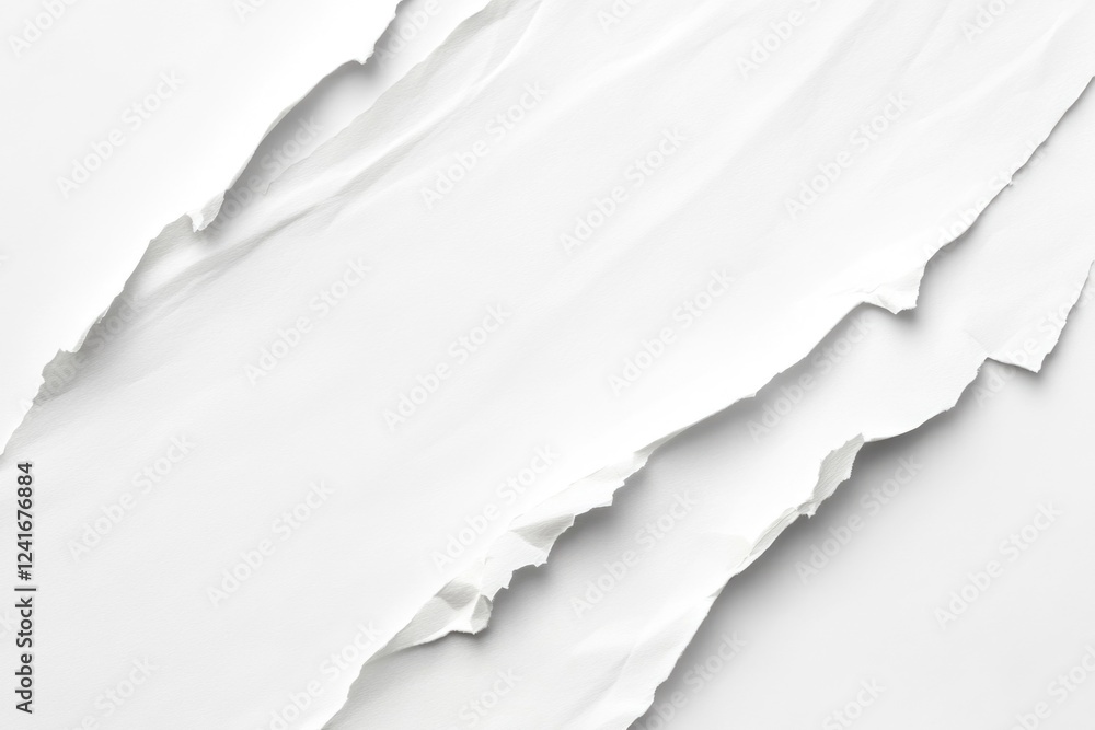 Poster a close-up view of a piece of paper on a table, ideal for use in editorial or design projects