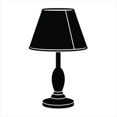 lamp vector design on background 