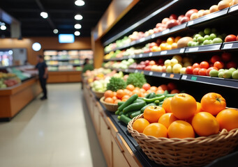 foods available sale super market garden shopping