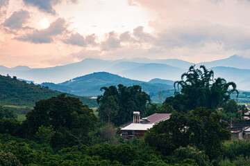 village in the mountains