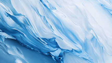Obraz premium Sky blue and white gradient with sharp angular lines cutting through it, creating a contrast of softness and strength.