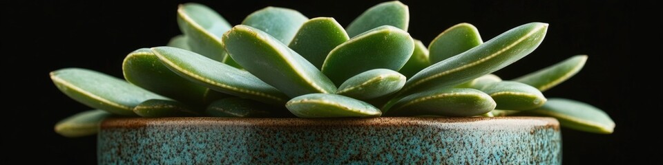Close-up shot of a plant growing in a pot