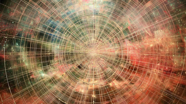 
Time travel futuristic portal mystical clock background wallpaper