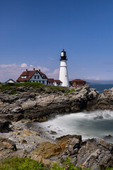 USA, Maine, Portland. Portland Head Lighthouse