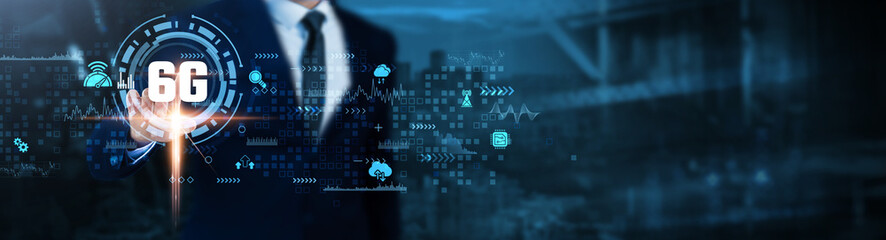 6G Technology: Ultra-fast connectivity, low latency, AI integration, edge computing, seamless...