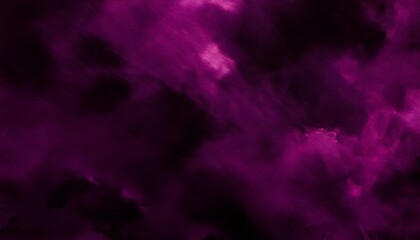Purple watercolor painting creating a cloudy dark sky effect