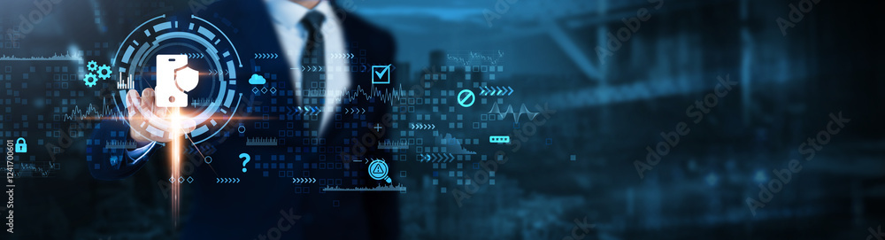 Poster mobile security: encryption, authentication, malware protection, threat detection, secure communicat