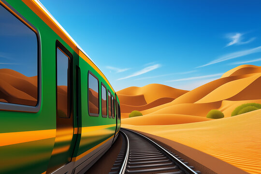 Desert Train Journey