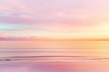 Obraz premium Dreamy Blend of Pink, Lavender, and Soft Orange Tones With Abstract Gradient for Y2K-inspired Aesthetic