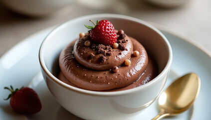 superfoods infused healthy chocolate mousse create unique deliciously luxurious treat seeking premium dessert