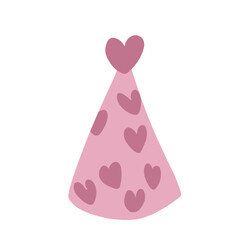 Cone paper hat birthday