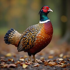 Fototapeta premium Pheasant in the garden.
