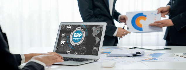ERP enterprise resource planning software for brisk business to plan the marketing strategy