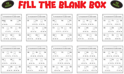 Math practice worksheets for classroom